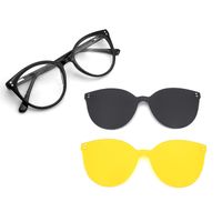 LV.MU.1388-0101 Armacao Para Oculos de Grau Feminino Chilli Beans Night Vision Multi Polarizado Preto -1-